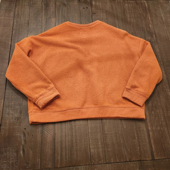 Billabong Orange Boxy Crewneck Sweatshirt size M - Picture 3 of 4
